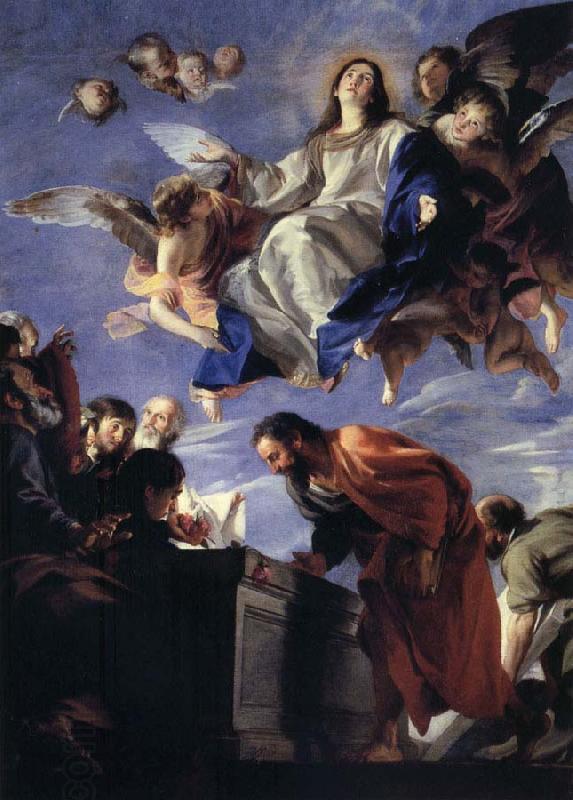 Juan Martin Cabezalero Assumption ofthe Virgin oil painting picture